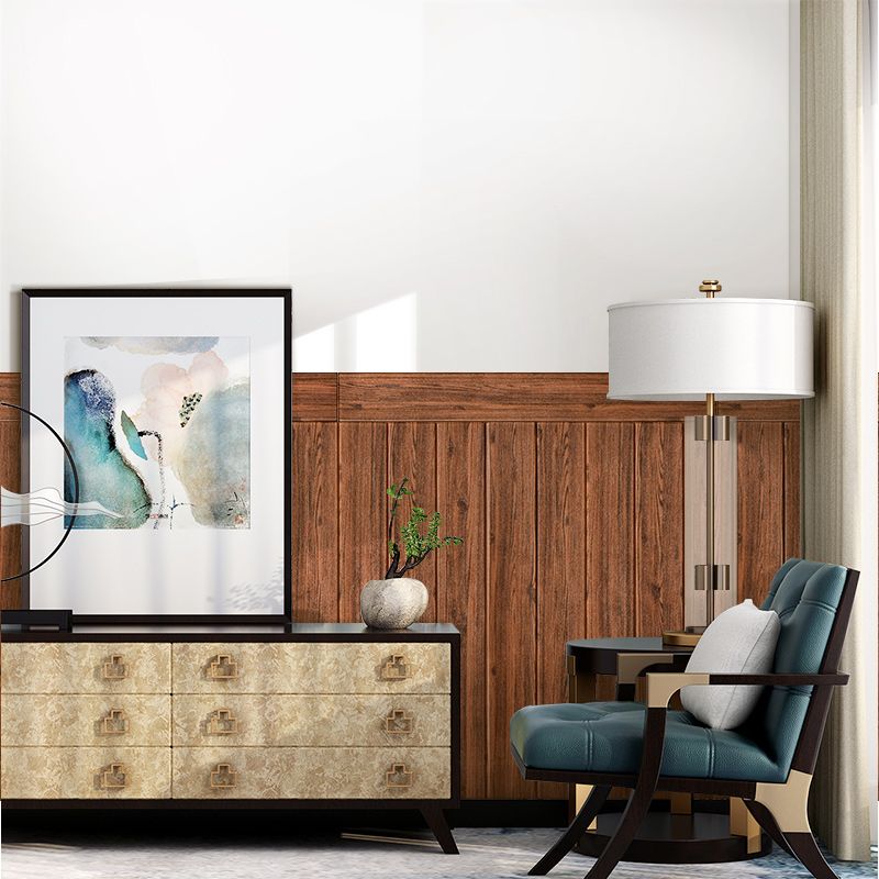 Plastic Backsplash Panels Peel and Stick Wainscoting with Waterproof