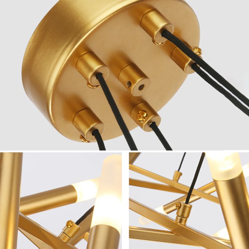 Postmoderne burst kroonluchter hanglamp acryl suspensie hanger licht voor woonkamer