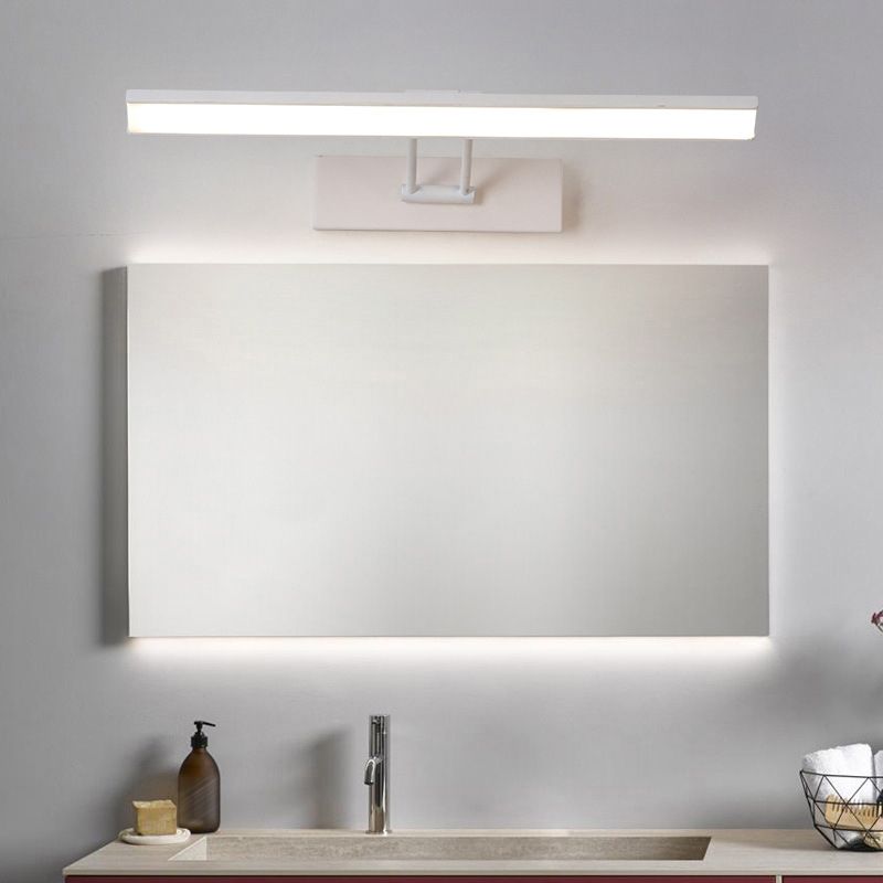 LED Vanity Wall Light Fixtures Modern Mirror Front Lights with Acrylic Shade