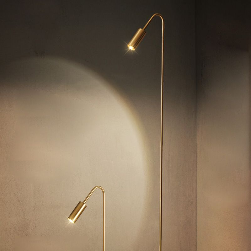 Postmodern Table Lamp Minimalist Metal LED Night Stand Light for Sitting Room Bedroom