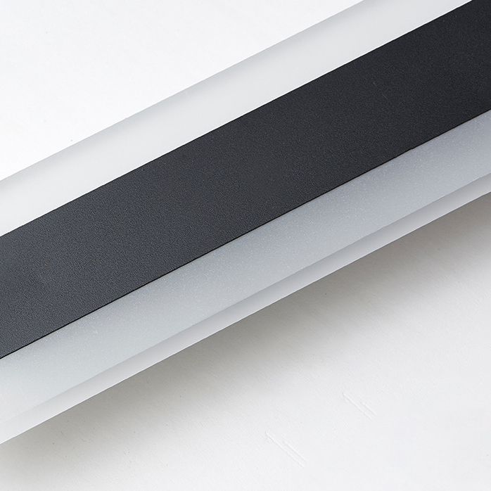 Modern Style Linear Sconce Light Fixtures Metal 1 Light Wall Mounted Lighting