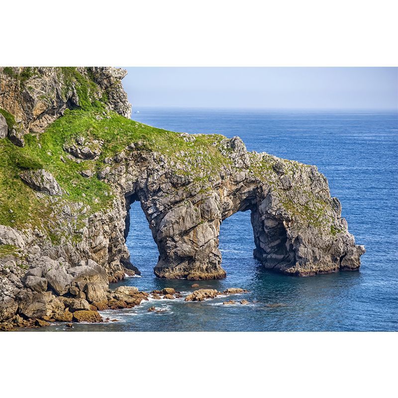 Seascape Mural Moisture Resistant Wallpaper Wall Decor Bathroom Floor Murals