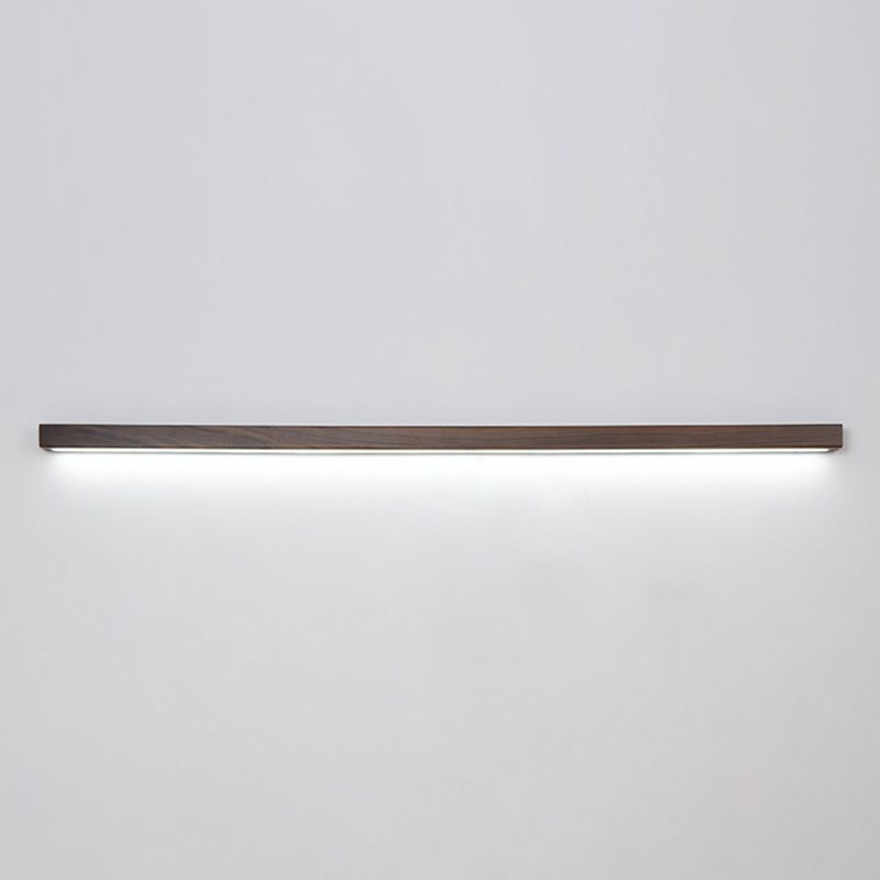 Liver de pared de la sala de estar LED de madera moderna liderada de pared simple de luz montada en la pared