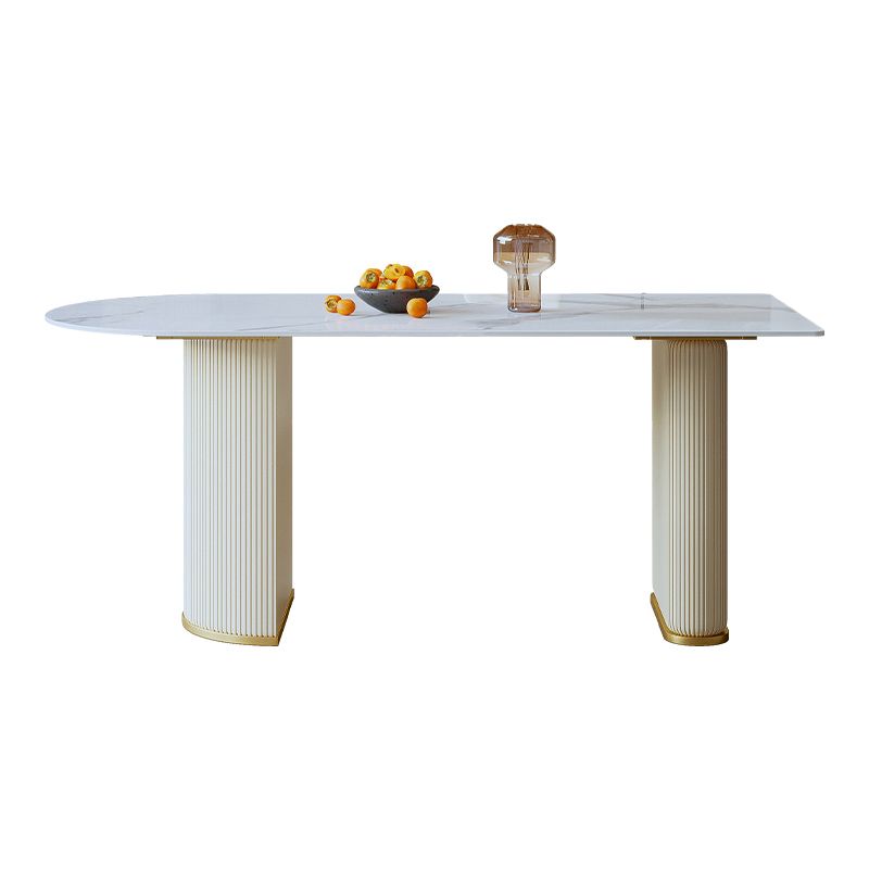 Glam 1/2/3/5 Pieces Dining Set Sintered Stone Dining Table for Home Use