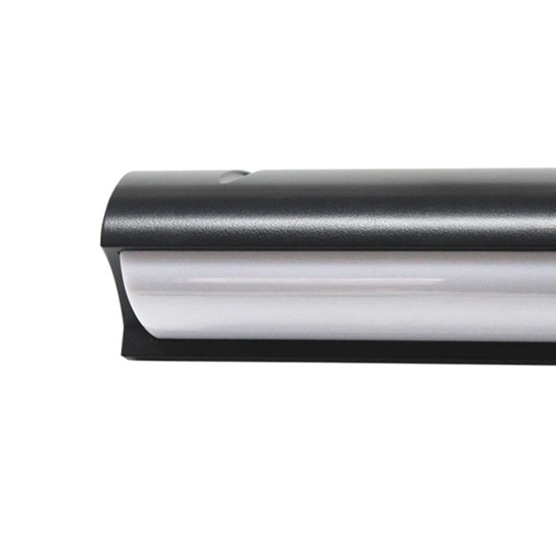 Pronzo della parete a LED minimalista in alluminio in outdoor nero con ombra acrilica