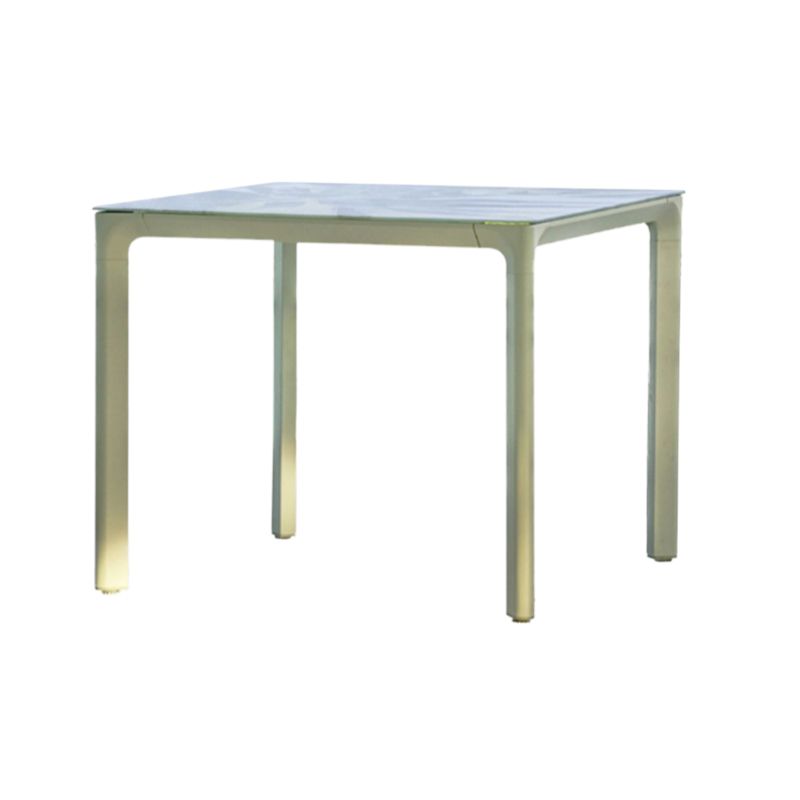 Modern Style Dining Set Glass Rectangular 1/2/3/5/7 Pieces Dining Set