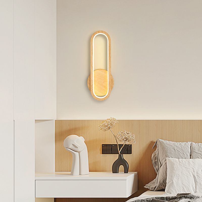 Modern Simple Wall Mount Light LED Wall Light with Acrylic Shade for Living Room