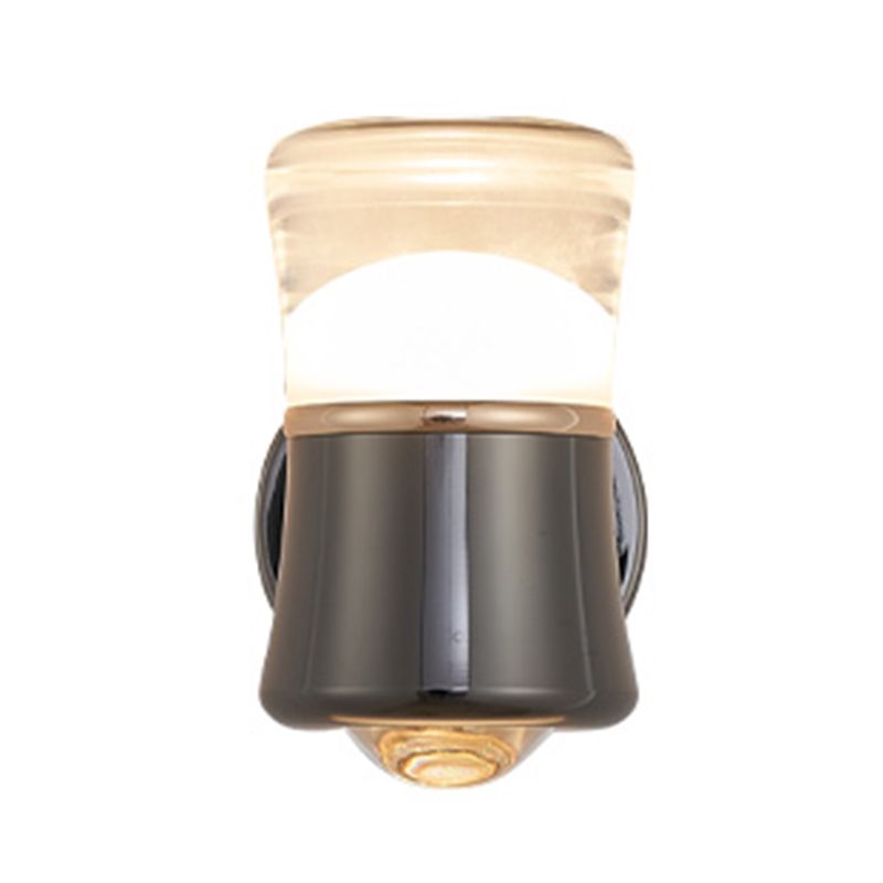 Modernism Wall Sconce Black Sconce Lighting with Metal for Bedroom