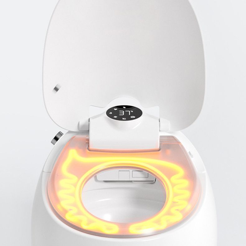 Modern 1-Piece Bidet Toilet Floor Mounted Toilet Bowl for Bathroom