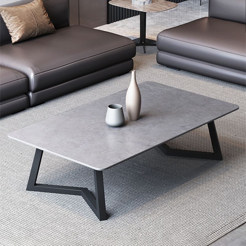 Slate Rectangular Coffee Table Ornate Coffee Table for Living Room