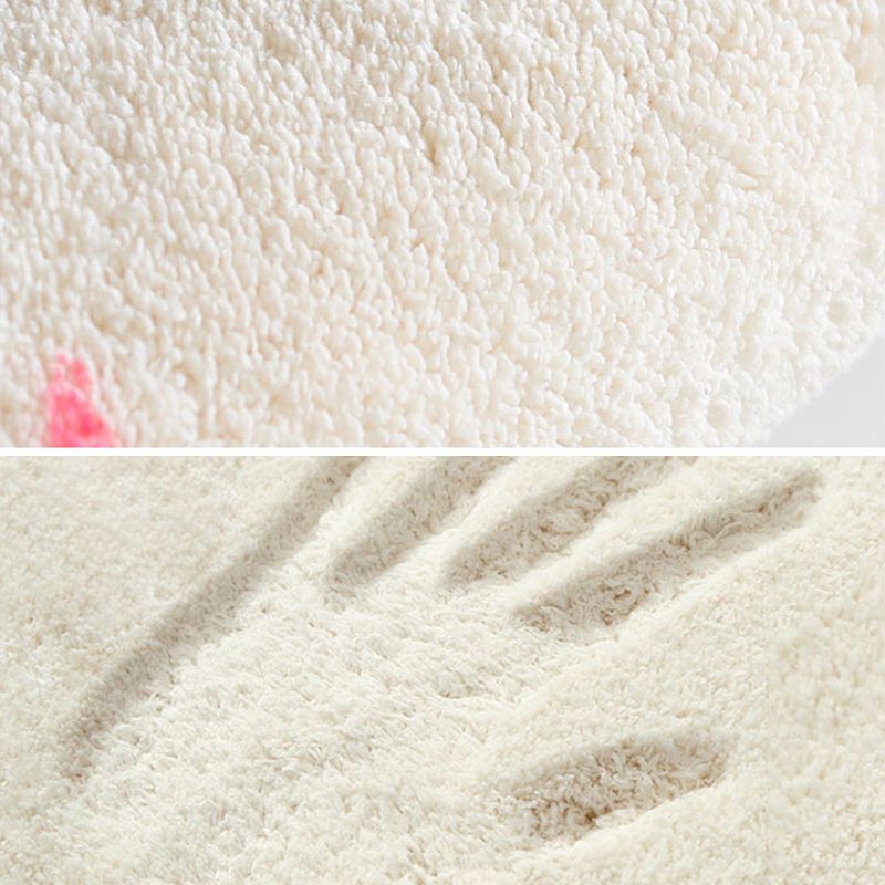 Trendy Bedroom Rug Multi-Colored Fairy Tale Print Carpet Blended Non-Slip Backing Washable Indoor Rug