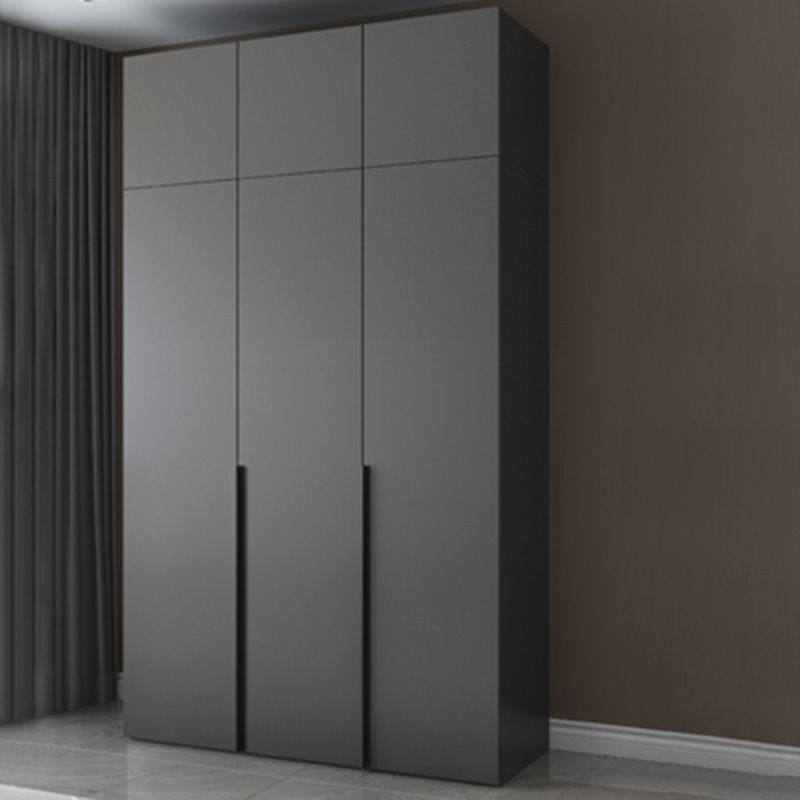 Modern Wooden Wardrobe Cabinet Bedroom Soft Close Doors Armoire