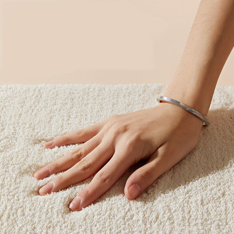 Contemporary Indoor Rug Polyester Carpet Stain Resistant Area Rug for Living Room