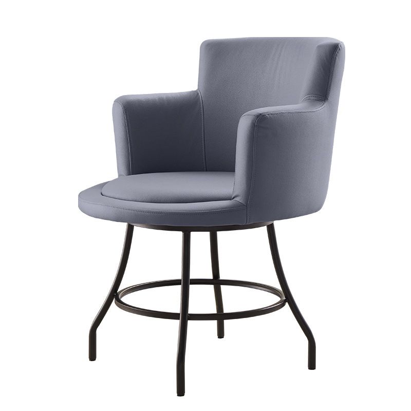 Faux Leather Chair 21.2" L x21.2" W x29.5" H Arms Included Chair