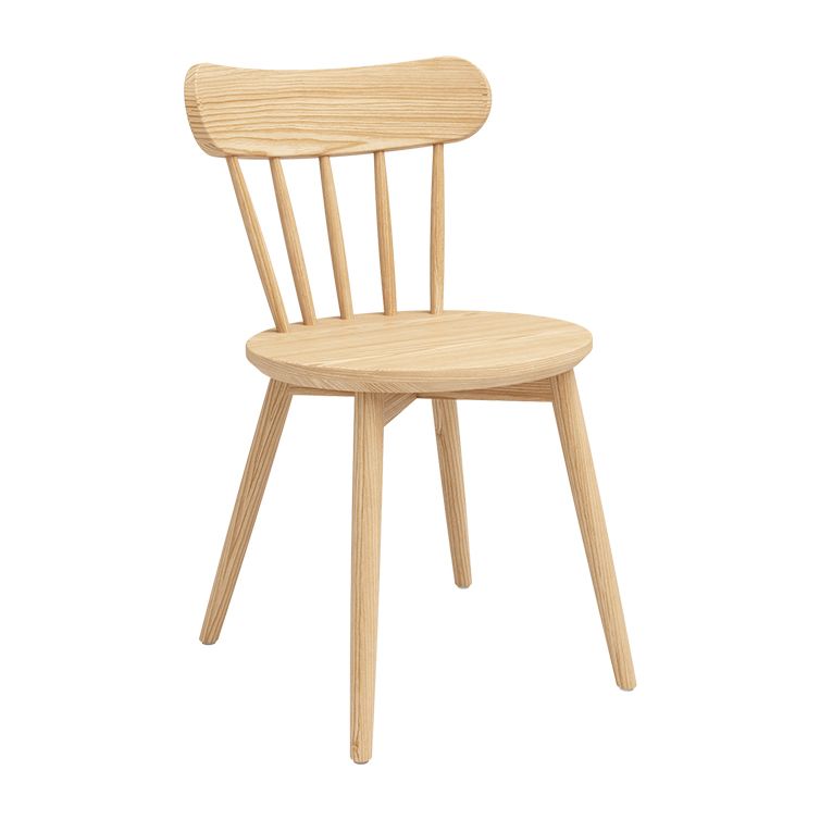 Contemporary Solid Wood Windsor Dining Chair for Dining Room