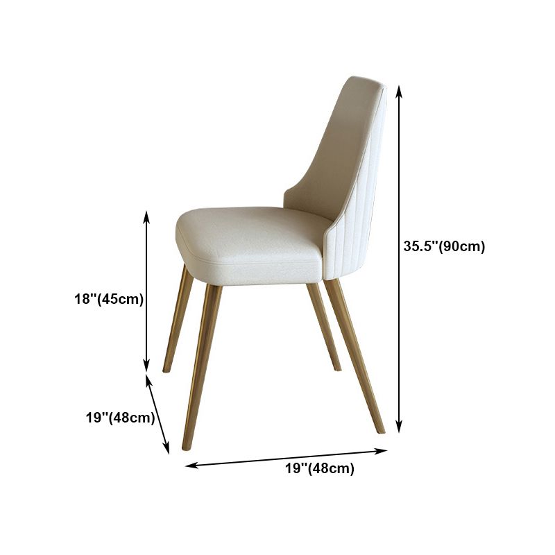 Nordic 1/4/5/6/7 Pieces Furniture Sintered Stone Dining Table Set with Leather Chairs