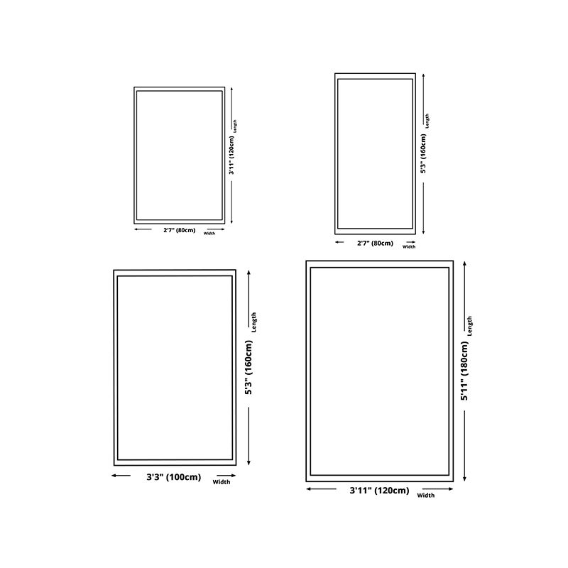 Brown Check Rug Polyester Trendy Rug Non-Slip Backing Rug for Drawing Room