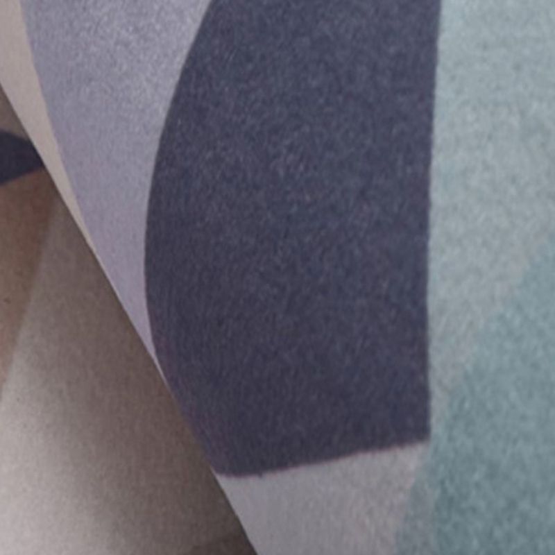 Tapis à traces d'encre de couleur unie, moderne en Polyester, avec envers antidérapant, pour la décoration de la maison