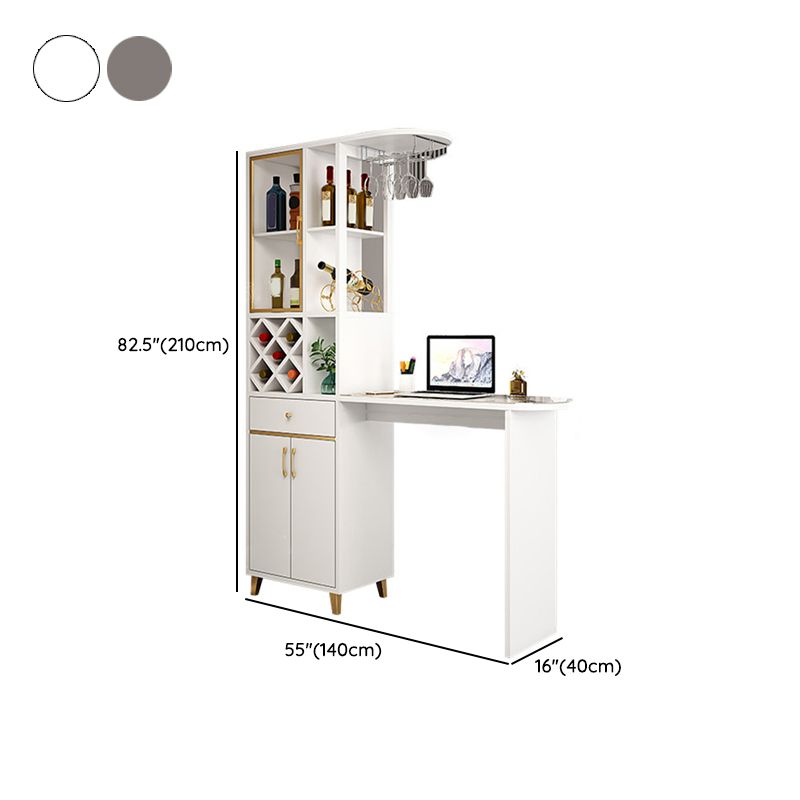 Modern Style Bar Table Sintered Stone Bar Table for Living Room