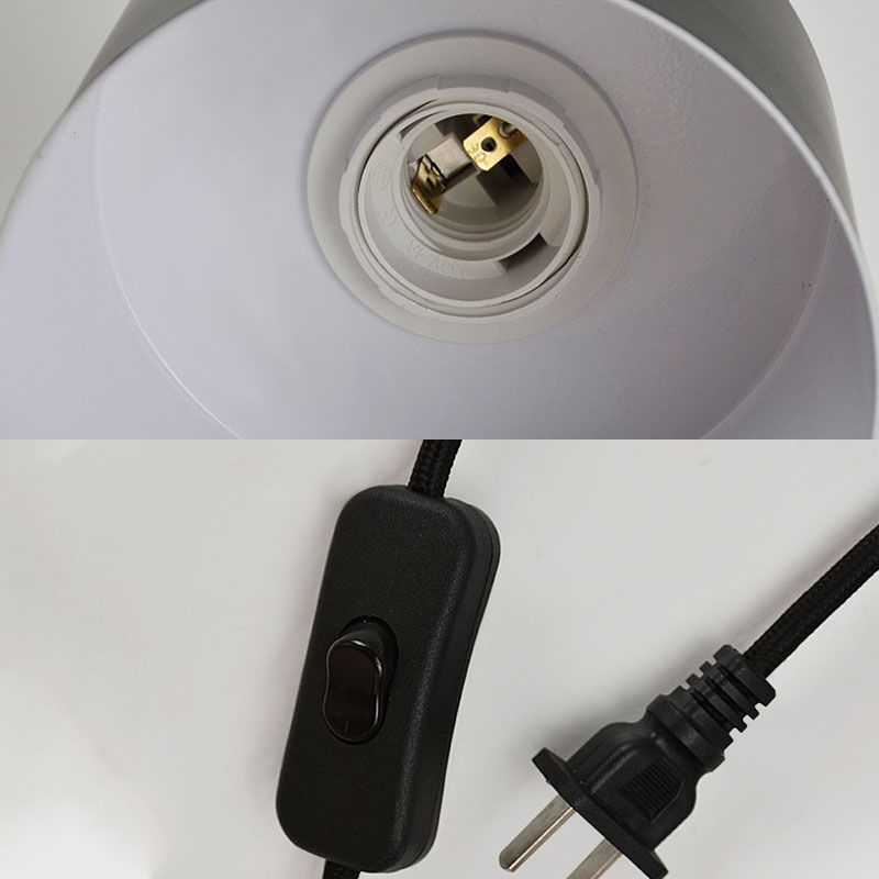 Aparte de pared contemporánea de 1 luces de 1 luces iluminación de pared ajustable de metal para dormitorio