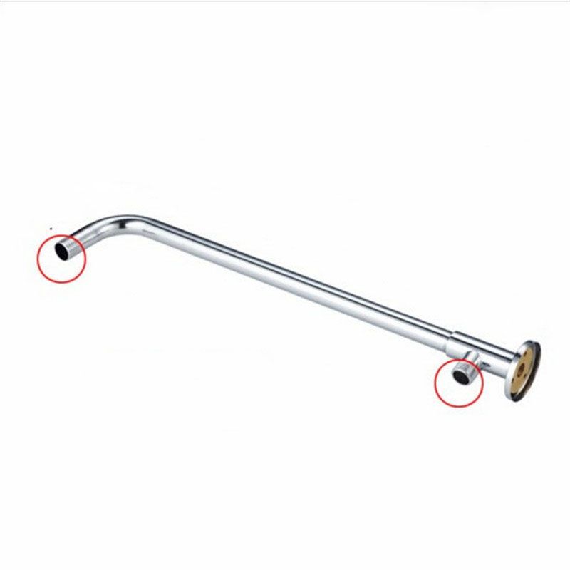 Swivel Rain Shower Head Wall-Mount Full Copper Pressurized Shower