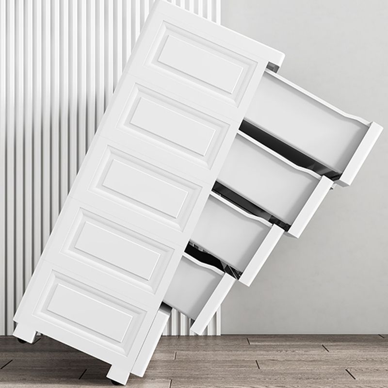 Modern Style Non-Hanging Armoire Plastic Home Storage Cabinet