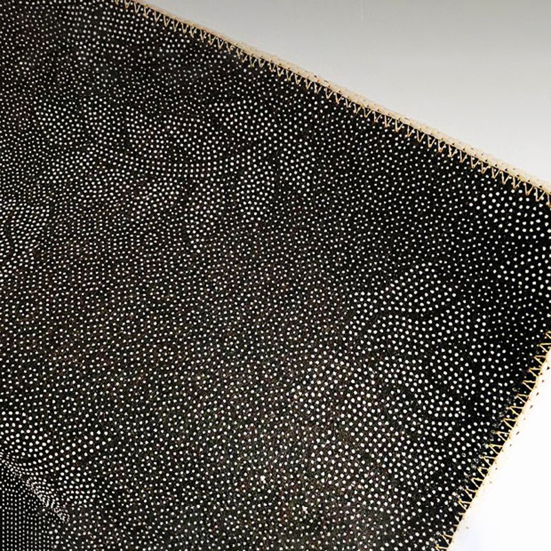 Purple Modern Rug Polyester Starry Sky Rug Stain Resistant Rug for Home Decor