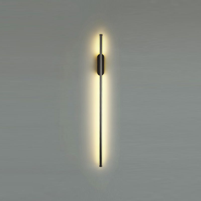 Lineare Wandlampe Aluminium Einfacher LED -Wandleuchten für Schlafzimmer LED -Wandleuchte
