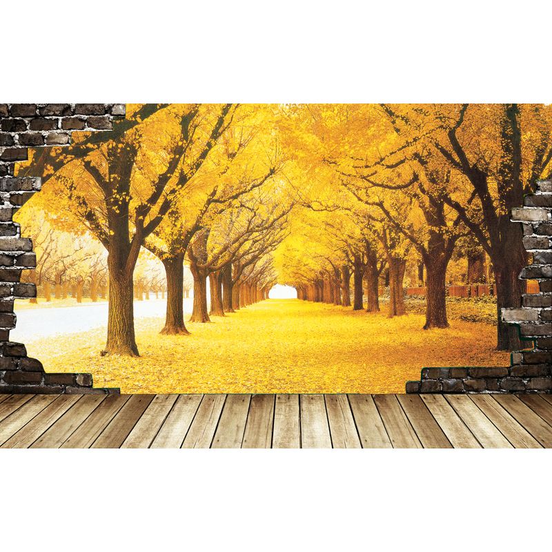 Extensive Space Pattern Mural Wallpaper Creative Non-Woven Material Wall Covering