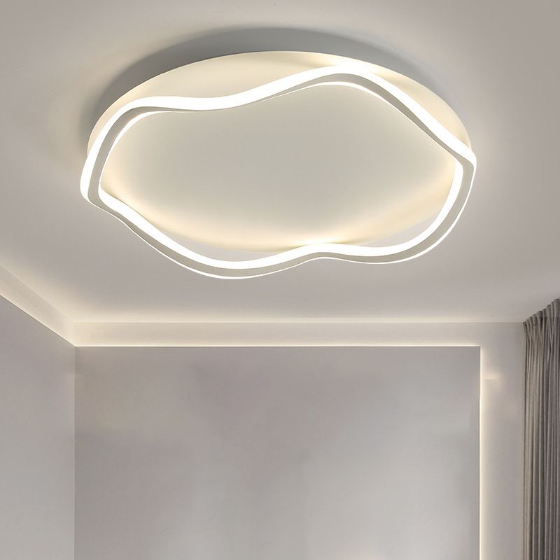 Luz de techo interior de aluminio de montaje empotrado lineal LED de moda moderna con pantalla de silicona