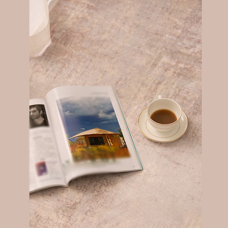 Color Mixed Simple Rug Polyester Carpet Ink Traces Indoor Rug Anti-Slip Backing for Living Room