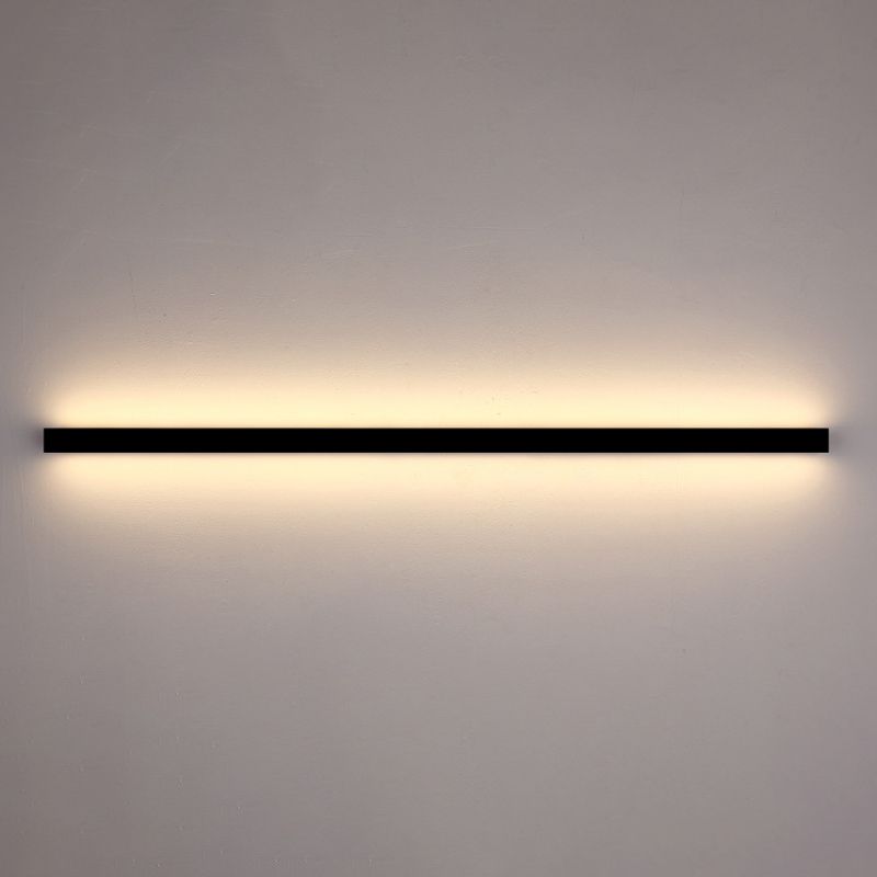 Lámpara de pared lineal de estilo moderno 1 accesorios de iluminación de pared de luz