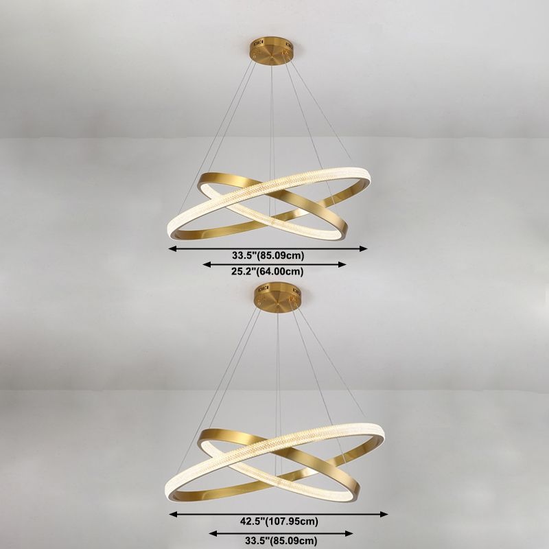 Charakteristische moderne einfache Style LED -Anhänger Kronleuchter Licht für Wohnzimmer Esszimmer Schlafzimmer