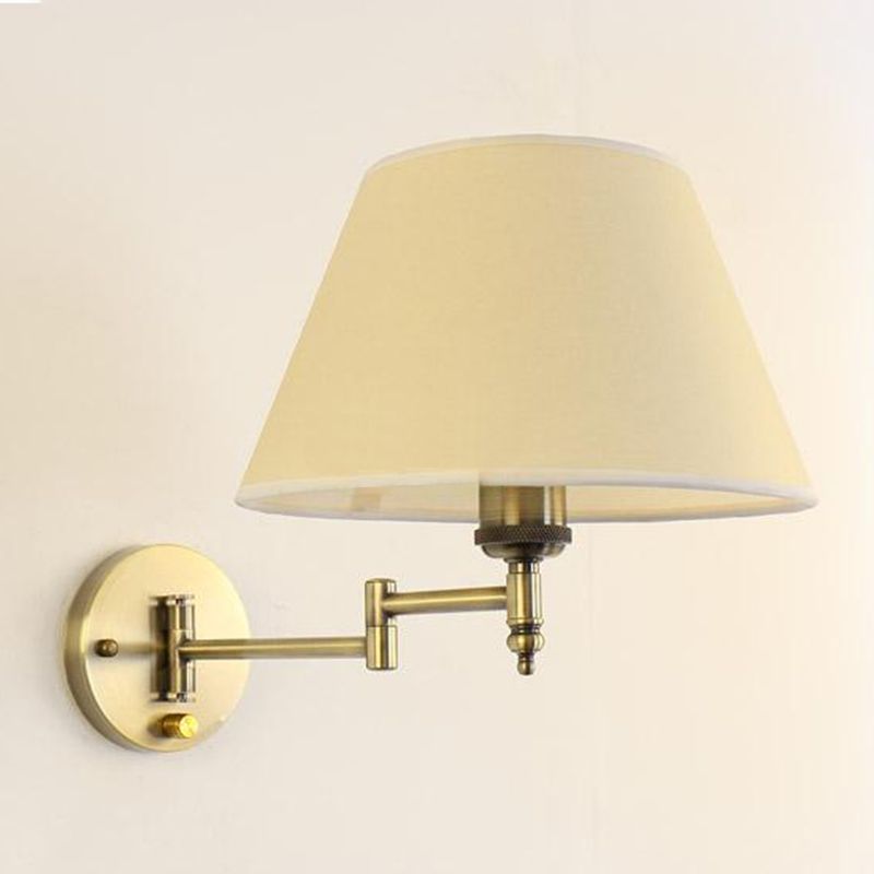 Sconce Light Fixture Minimalist Style Metal Wall Mount Lighting