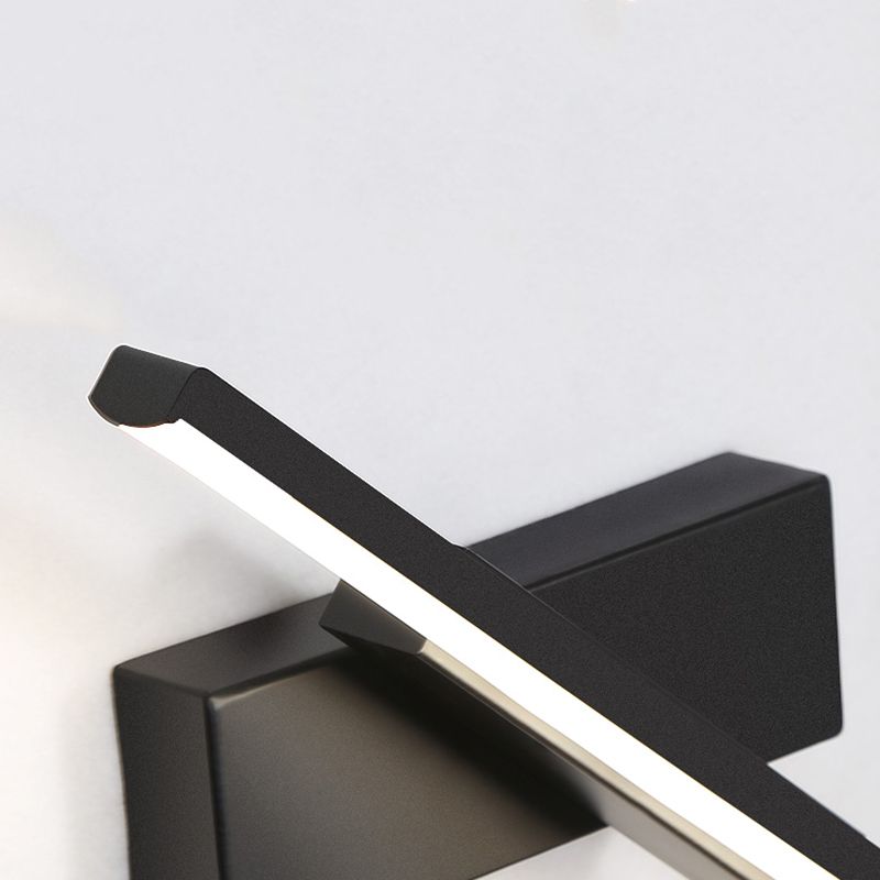 Silicone LED Rotatable Wall Lamp in Modern Creative Style Aluminium Linear Wall Light for Bedroom