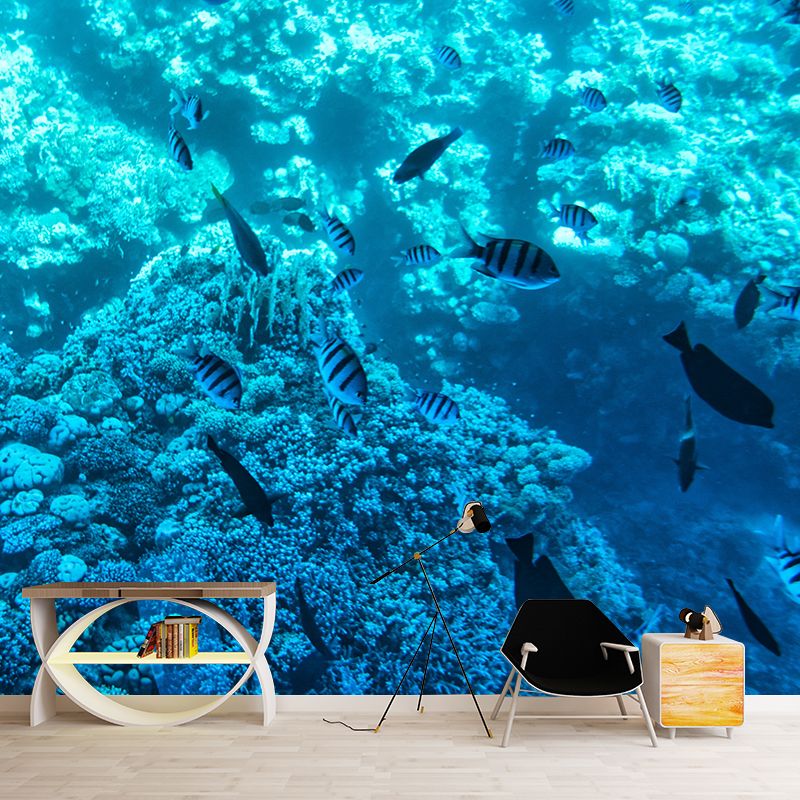Photography Modern Style Wallpaper Underwater Home Decor Wall Mural