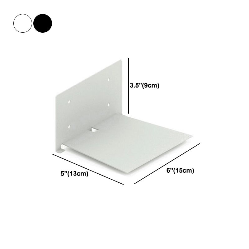 Wall Mounted Bookshelf Industrial Style Bookcase for Office and Study Room