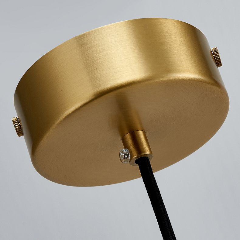 Marble Kit de lampe suspendue en marbre One Head Copper pour salle à manger de chambre à coucher