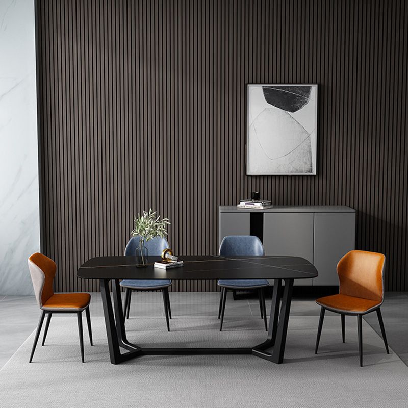Modern 1/5/7 Pieces Dining Set Sintered Stone Dining Table Set for Home