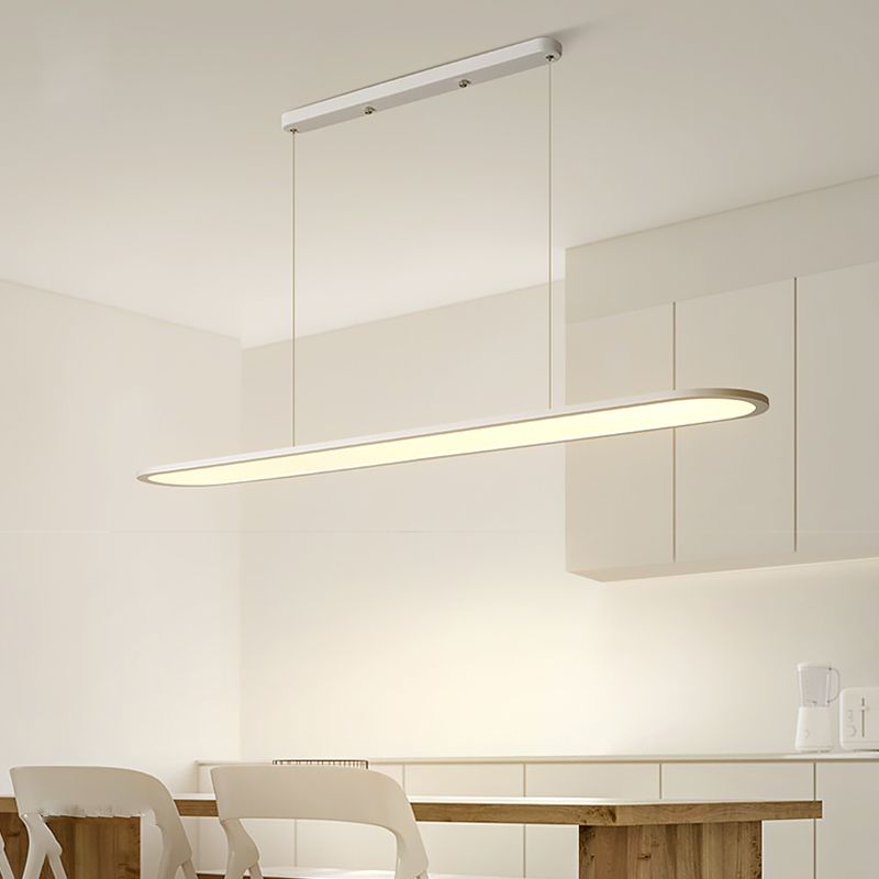Moderne stijl eenvoudige hangende lamp led hanger lamp voor eetkamer