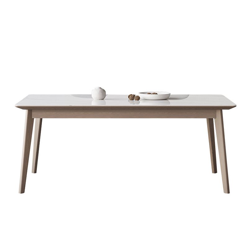 Modern Style 1/2/5/7 Pieces Dinette Set Solid Wood Dining Table and Chairs