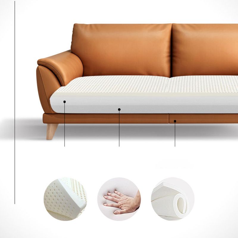 Cushions Sofa 35.43" D x 33.46" H Pillow Top Arm Sofa for Living Room