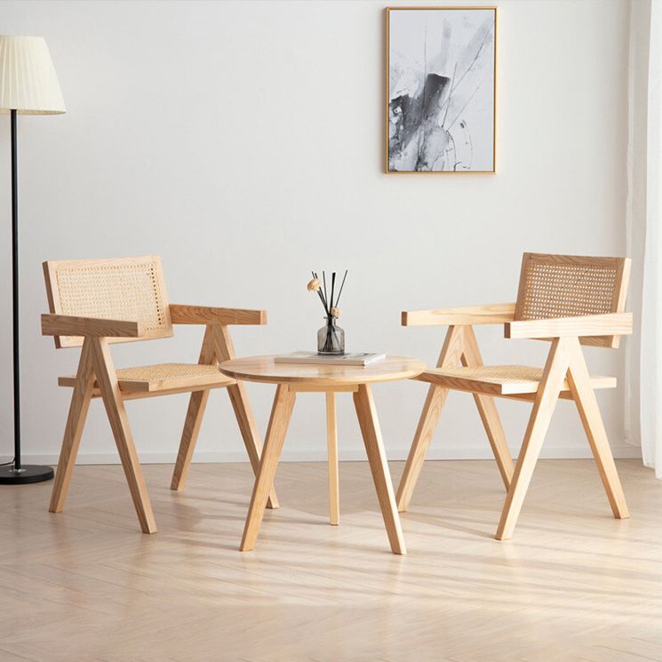 Contemporary Dining Room King Louis Back Solid Wood Dining Chair