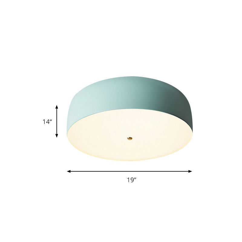 Bedroom Ceiling Light for Kids, Dome LED Flush Mount Light Nordic Style
