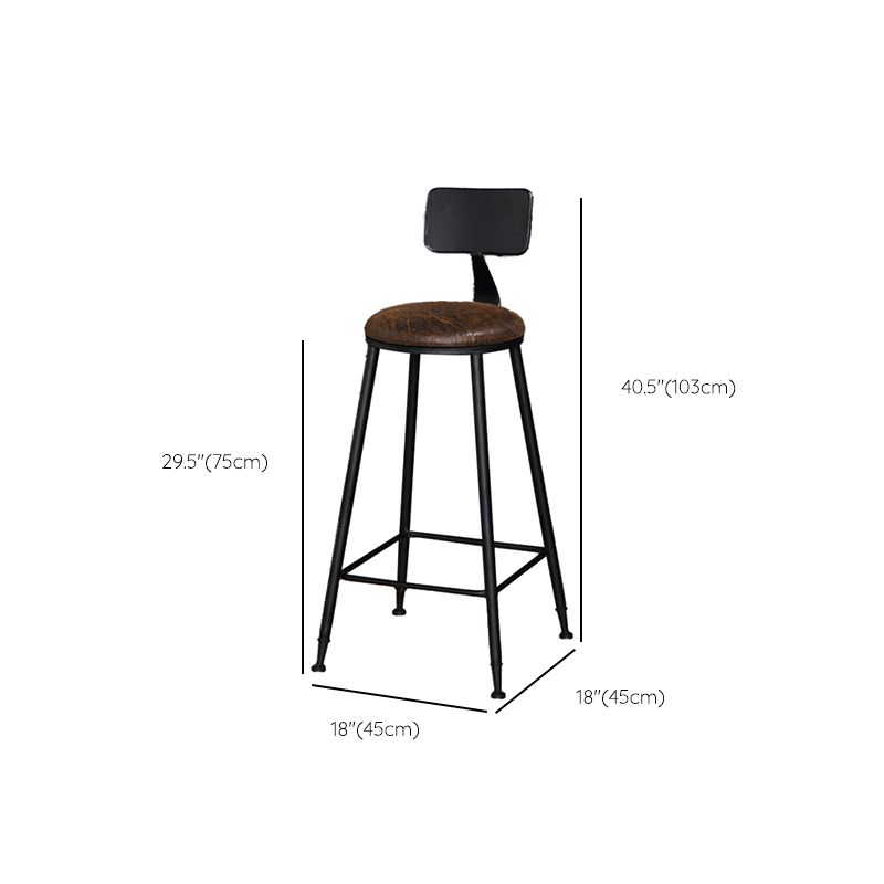 Industrial Bar Stool and Table Set 1/4/5 Pieces Pub Dining Set