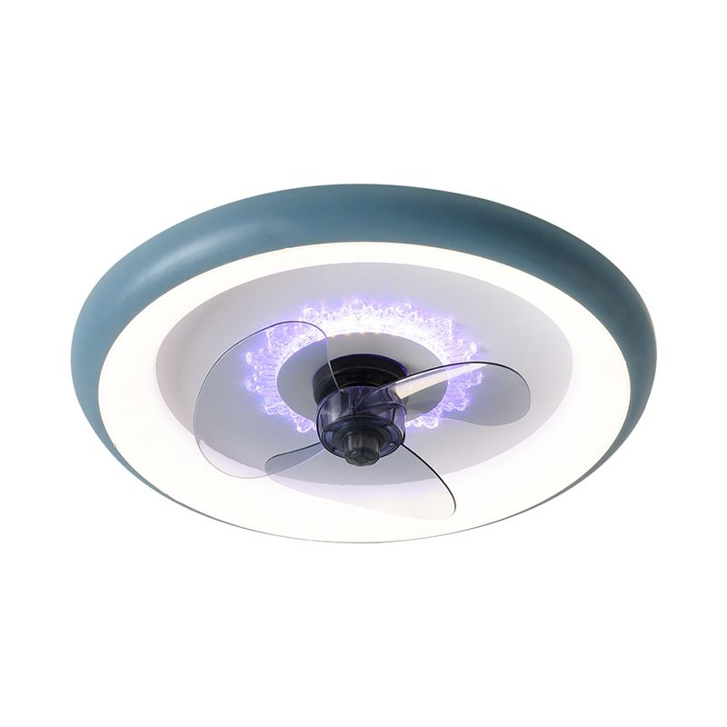 Macaron LED de plafond de beignet métal