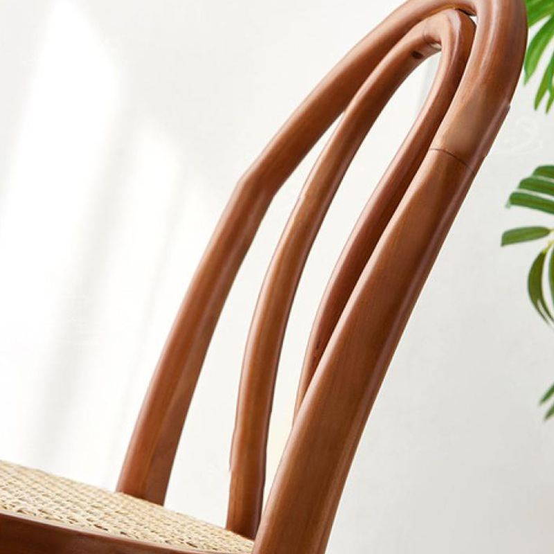 4 Legs Bar Stool Industrial Style Wooden Counter Height Stools