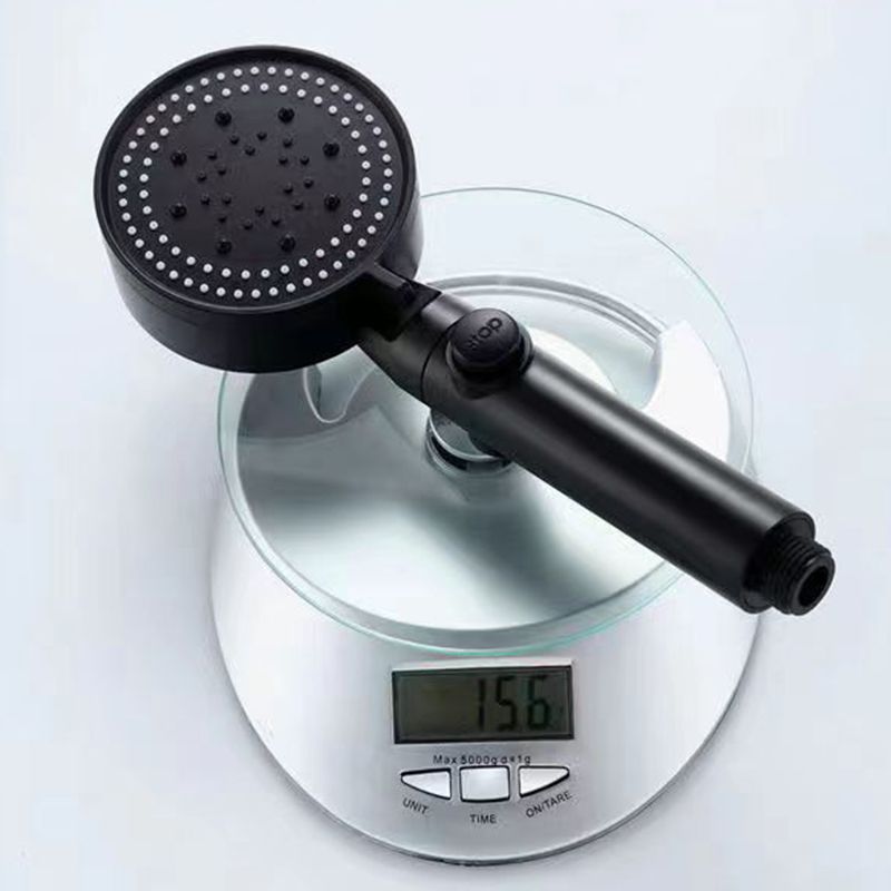 Plastic Bathroom Shower Head Wall-mounted Shower Head with Adjustable Spray Pattern