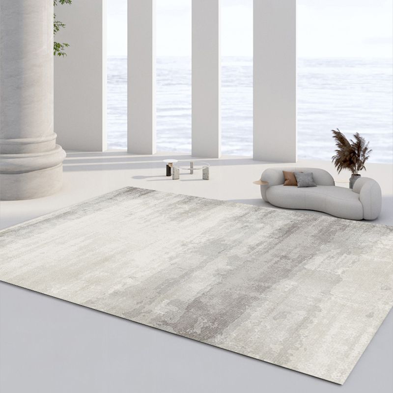 Area Rug Nostalgia Scroll Pattern Adults Polyster Carpet Rectangle Stain Rug Resistant