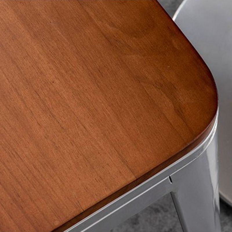 Industrial Dining Set 1/2/3/5 Pcs Kitchen Table and Chairs with Metal Frame